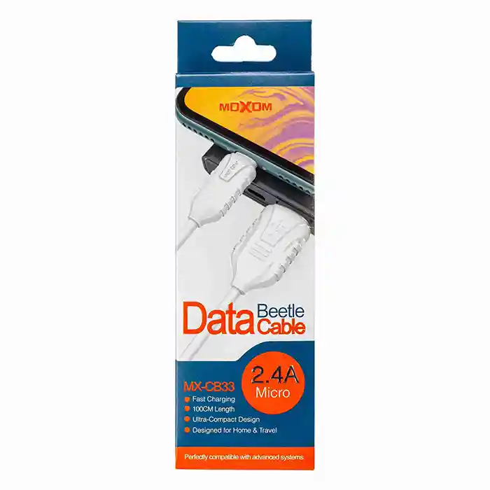 کابل شارژ USB به MICRO موکسوم مدل MX_CB33